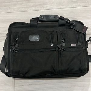 Black TUMI Briefcase/Backpack